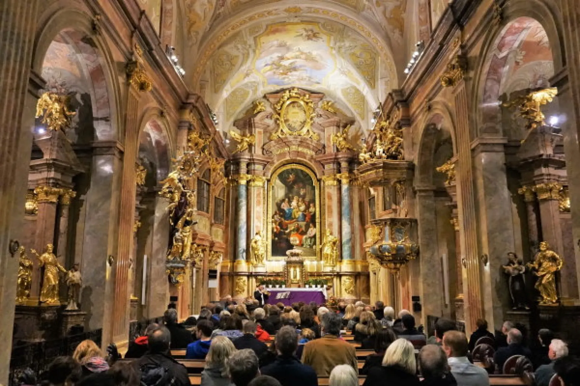 Magic Trumpet at St Anne Church Vienna