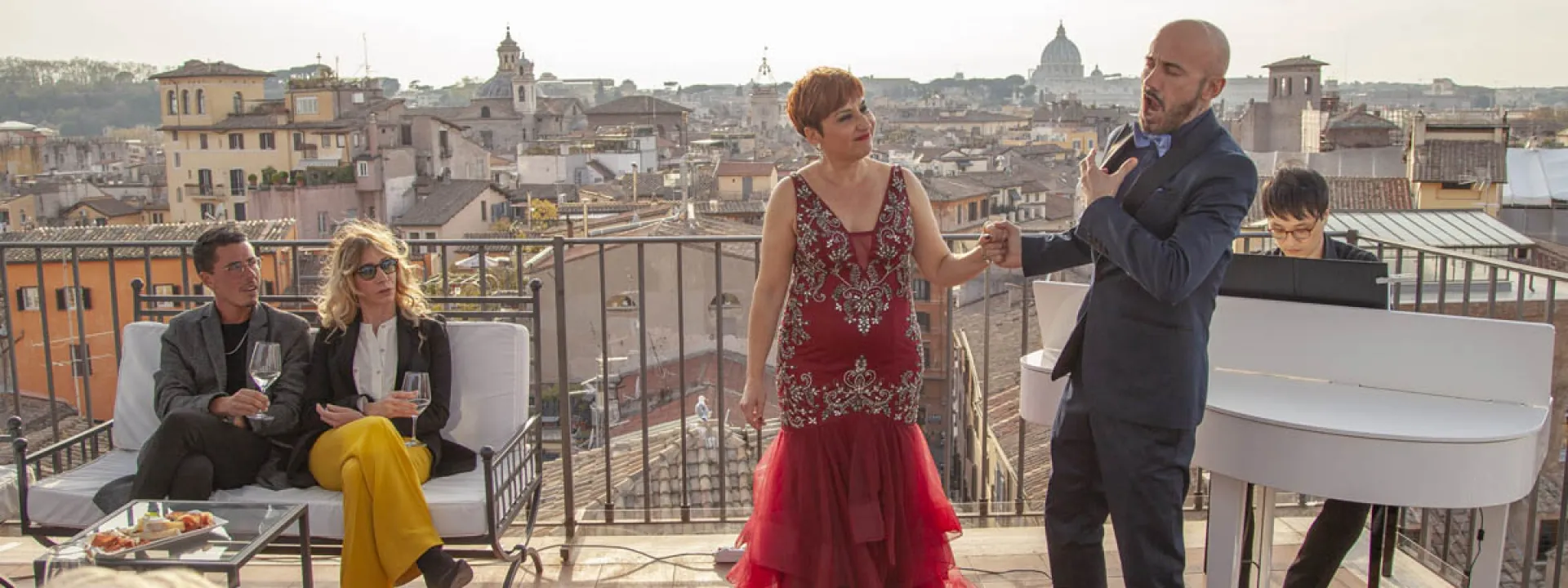 Rooftop Bar Opera Show: La grande bellezza a Roma