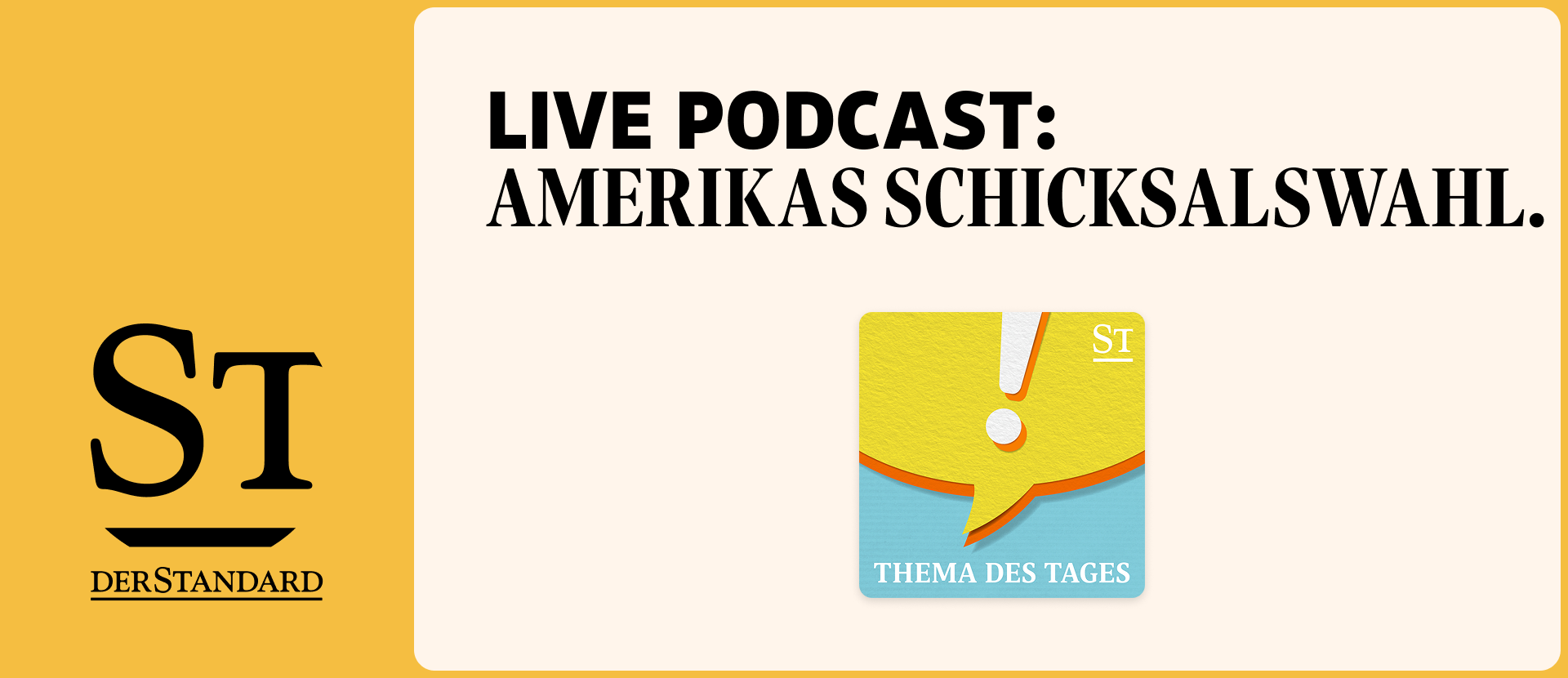 Thema des Tages, Live Podcast