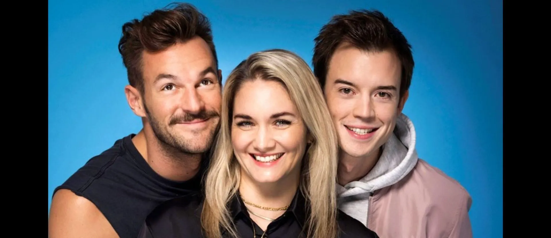 Paul Pizzera, Gabi Hiller and Philipp Hansa
