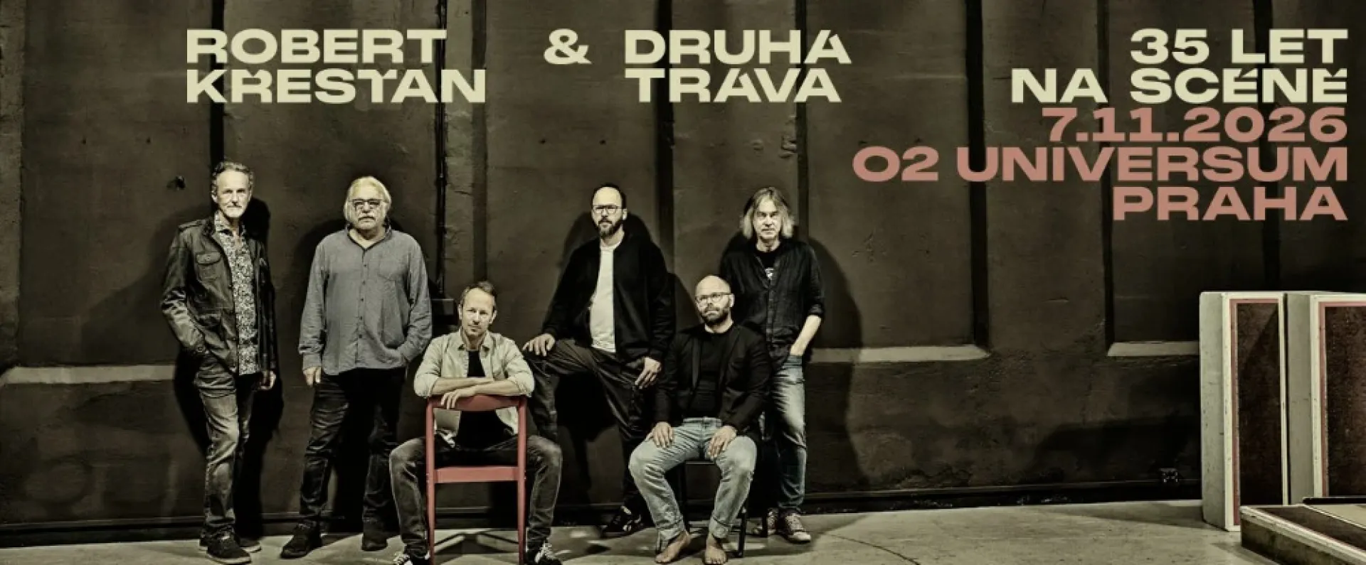 Роберт Кржестьян и Druhá tráva, 35 лет на сцене