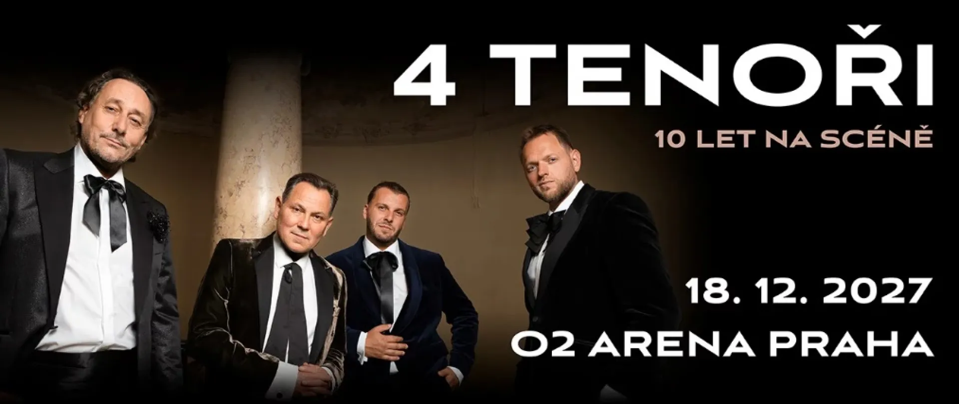 4 Tenores, 10 años en el escenario