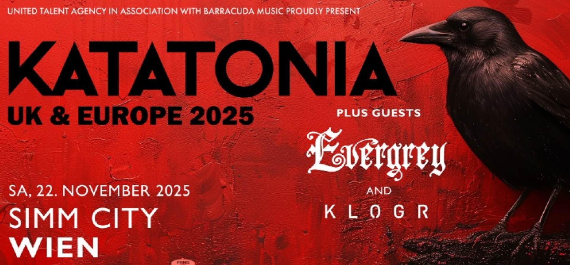Katatonia, UK und Europatour 2025