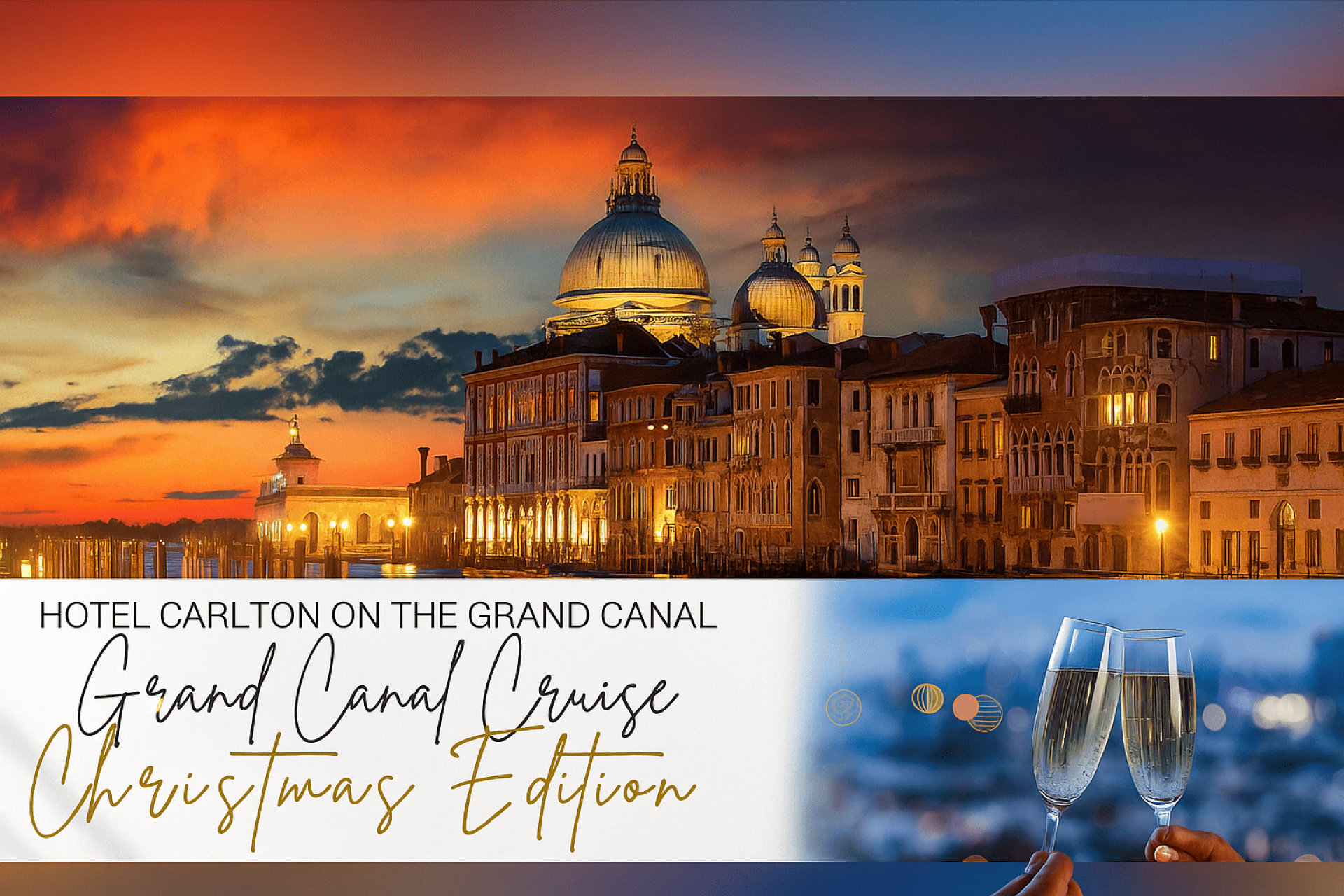 Croisière sur le Grand Canal, Édition Fêtes de Fin d’Année