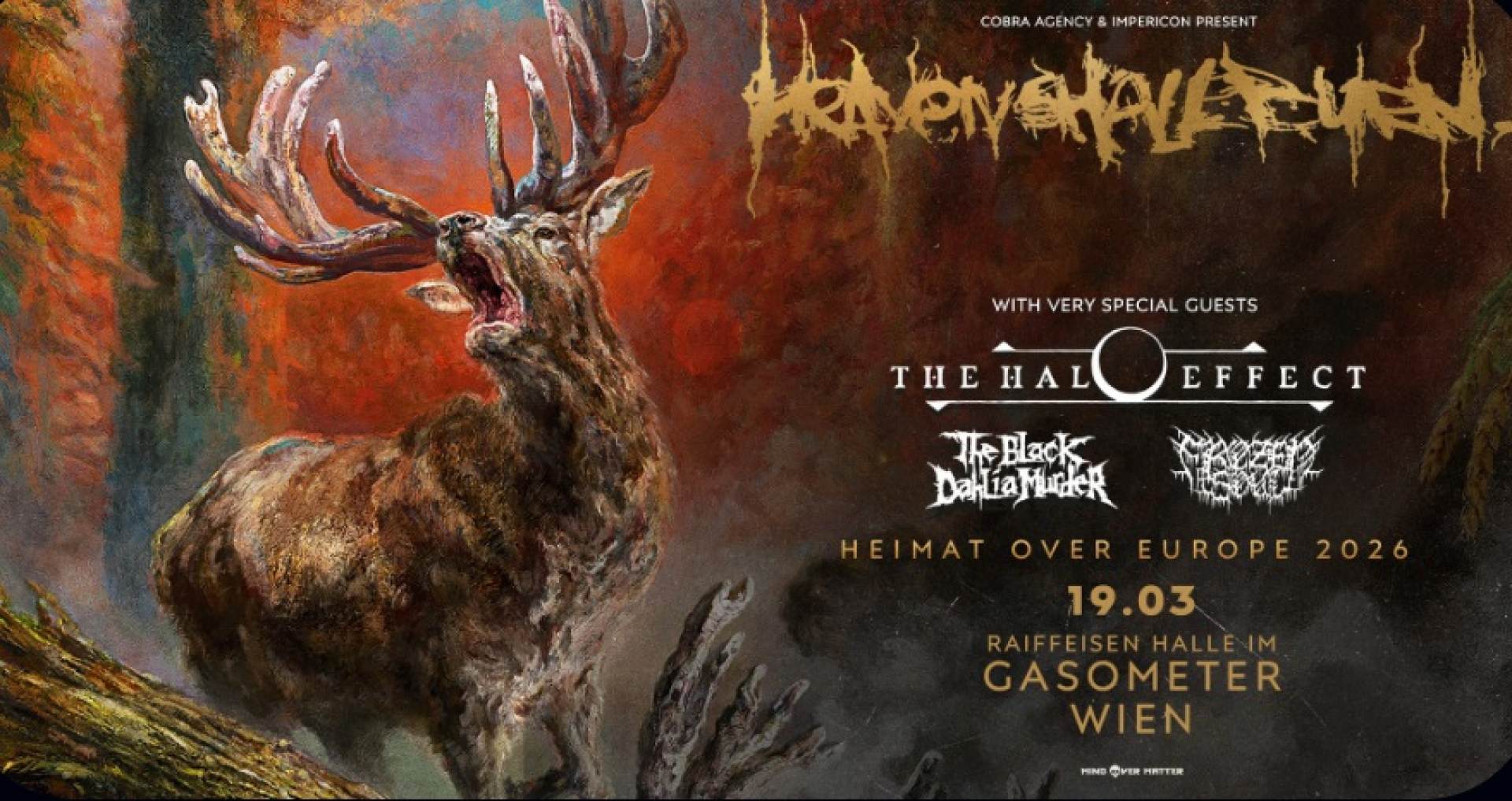Heaven Shall Burn, Heimat Over Europe Tour 2026