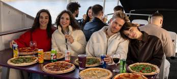 Budapest Pizza-Kreuzfahrt