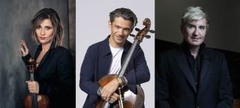 Batiashvili, Capuçon e Thibaudet
