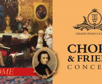 ショパンとイタリアの友人たち 伝統的なイタリアンディナー付き