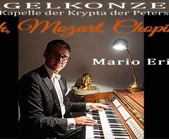 Mario Eritreo, Concierto de órgano