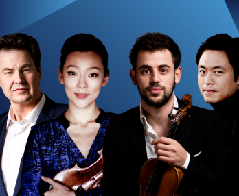 Peter Mattei, Clara-Jumi Kang y Yamen Saadi