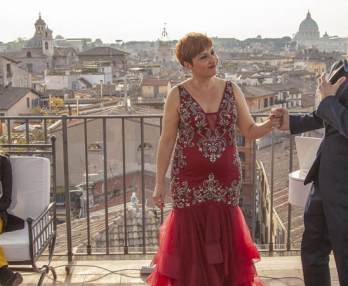 Rooftop Bar Opera Show: The Great Beauty in Rome