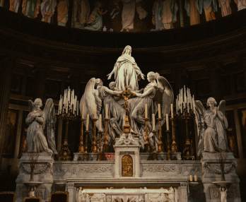 Ave Maria, Alleluja in der Kirche La Madeleine