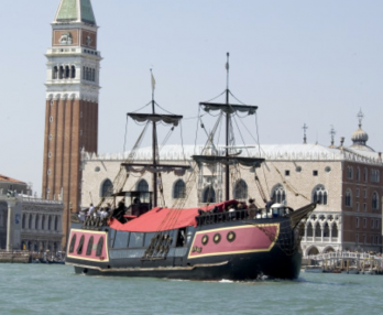 Dîner-croisière en galion à Venise
