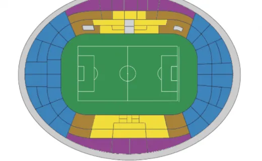 Parc des Princes Sitzplan