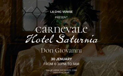 Don Giovanni Carnaval Veneția 2026