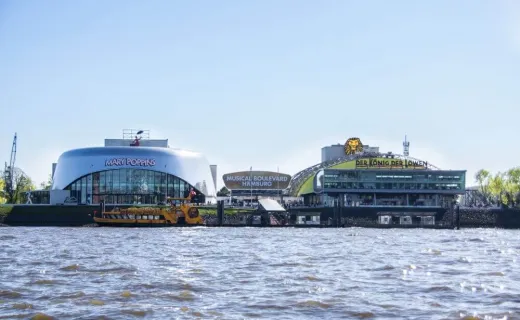 Stage Theater in the Port of Hamburg