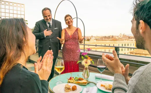 Trastevere Rooftop Opera and Aperitif