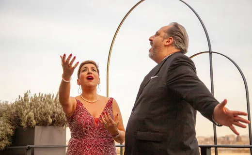 Trastevere Rooftop Opera and Aperitif