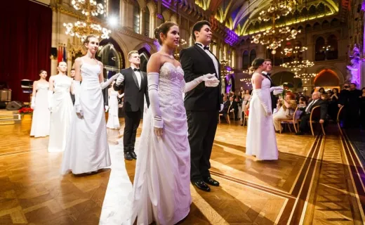 Gala du Nouvel An à l´Hôtel de Ville de Vienne