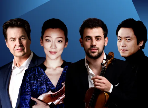 Peter Mattei, Clara-Jumi Kang e Yamen Saadi