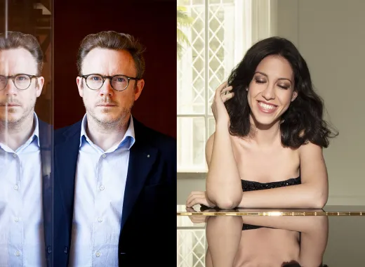 Daniel Harding と Beatrice Rana