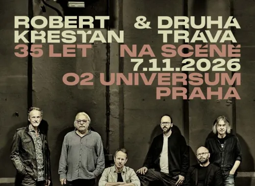 Robert Křesťan and Druhá tráva, 35 years on stage