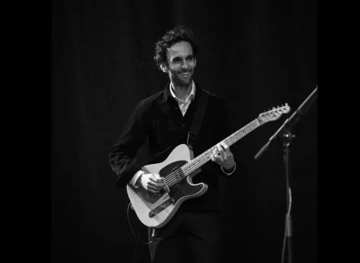 Julian Lage Quartett, John Medeski, Jorge Roeder, Kenny Wollesen