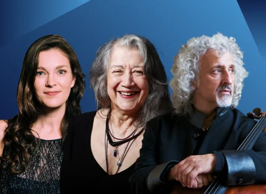 Janine Jansen, Mischa Maisky e Martha Argerich