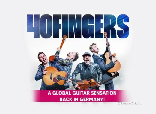 40 FINGERS, A global guitar sensation, Back in Germany 2027