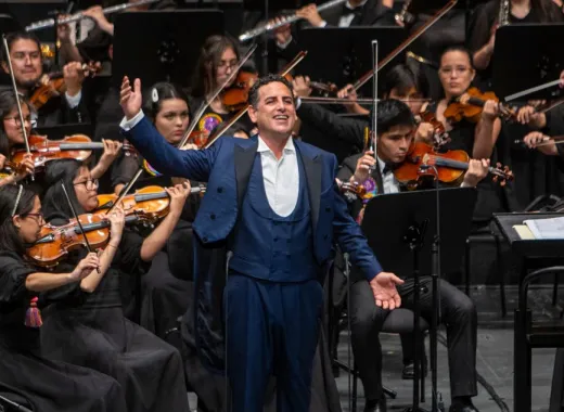 Michele Gamba y Juan Diego Flórez