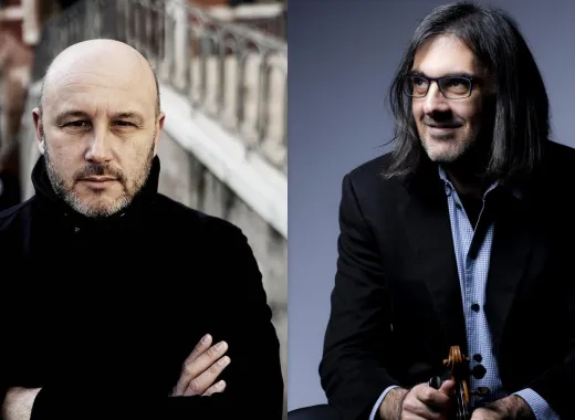 Riccardo Frizza e Leōnidas Kavakos