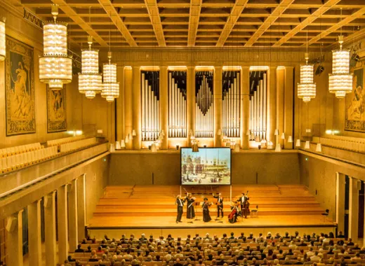 Concerto del Maestro nella Sala di Ercole