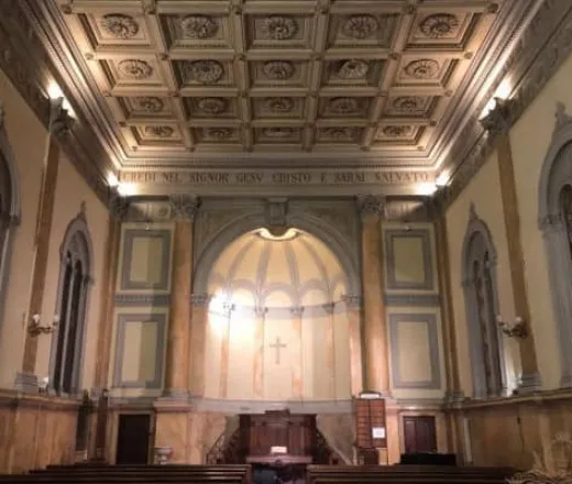 Concert de operă la Biserica Waldesian și cină la Enoteca Corsi