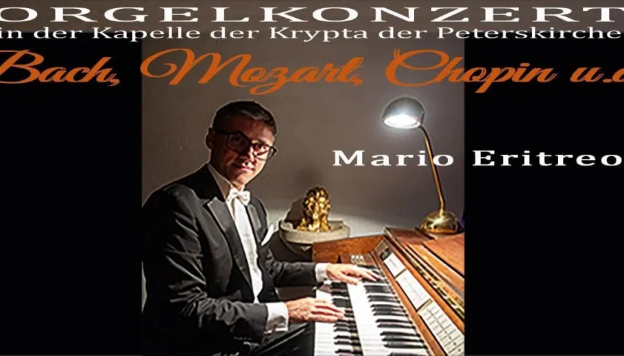 Mario Eritreo, Concert de orgă