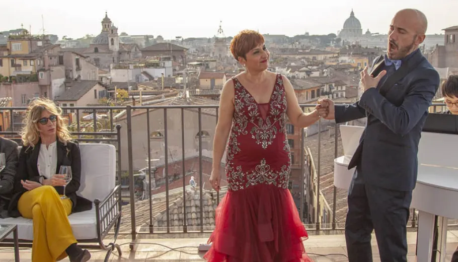 Rooftop Bar Opera Show, The Great Beauty in Rome