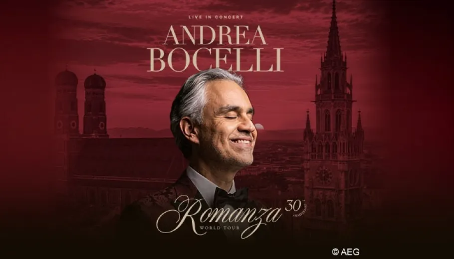 Андреа Бочелли | Мировой тур Romanza 2027